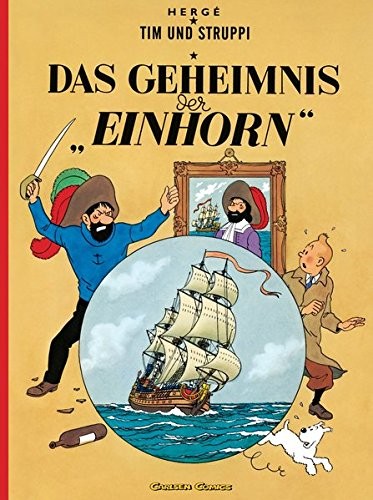 TIM UND STRUPPI – DAS GEHEIMNIS DER EINHORNE – TINTIN By Herge & Carlsen Mint