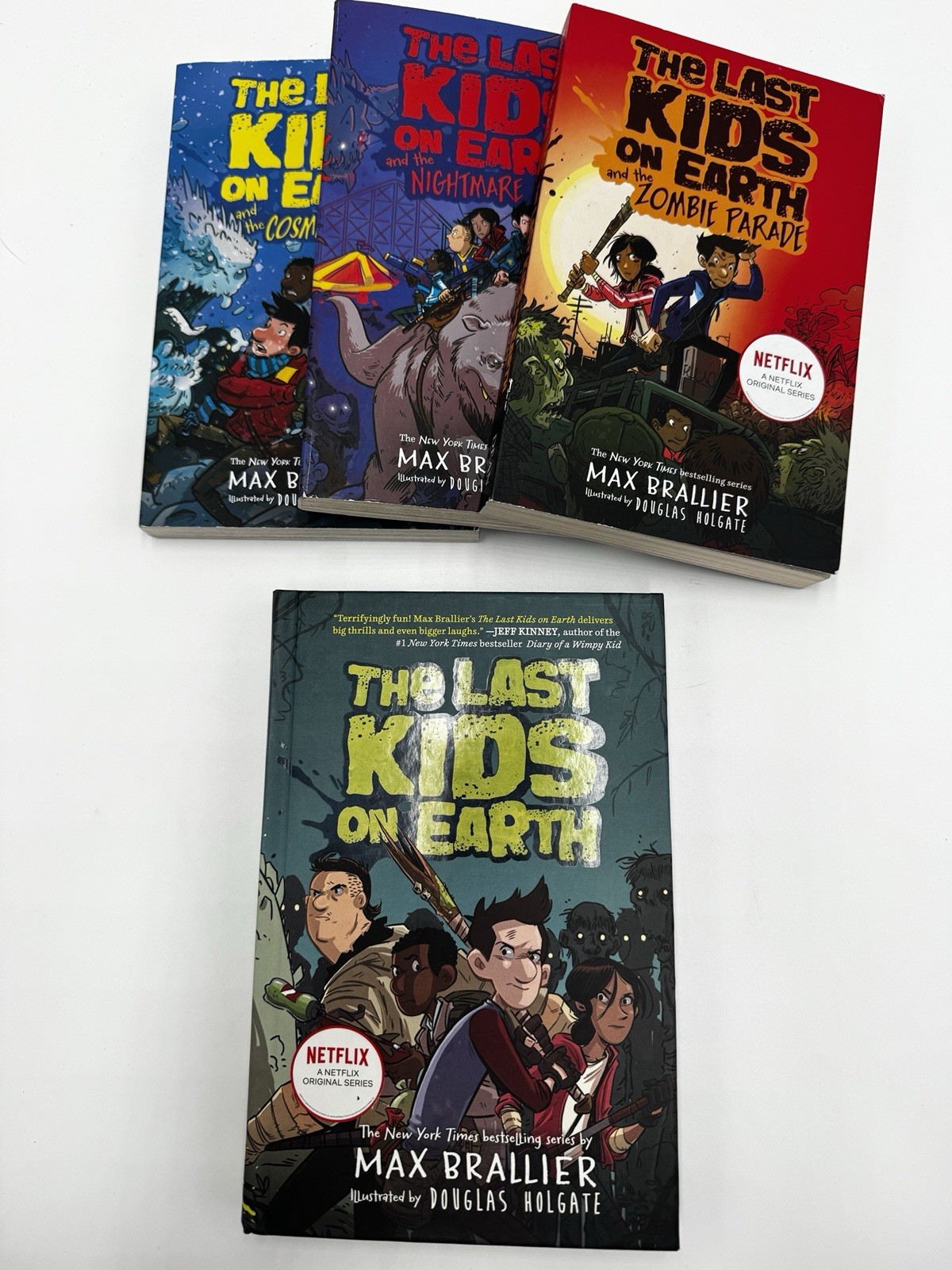Last Kids on Earth Series by Max Brallier – Ages 8-12-PB (4 BOOKS)