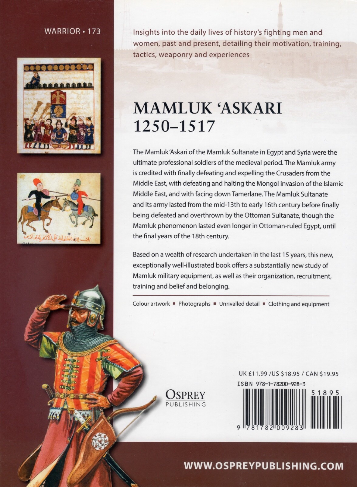Osprey Malik ‘Askari 1250-1517 by David Nicolle