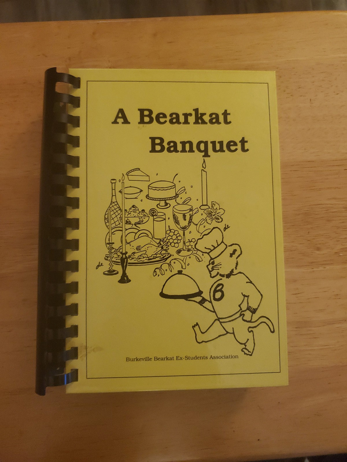 Burkeville High School 1993 Cookbook with 418 pages
