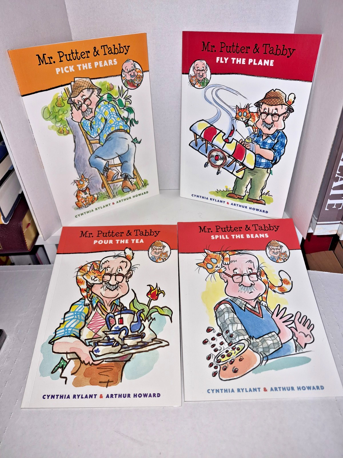 Lot Of 4 books Mr. Putter and Tabby by Cynthia Rylant Children’s Kids Chapter