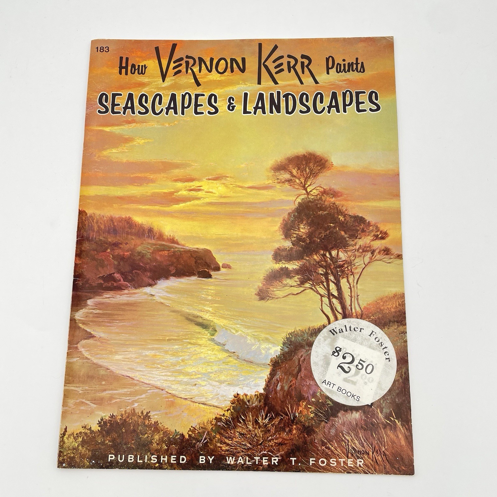 Vintage Walter T. Foster Painting Seascapes & Landscapes Art Instruction