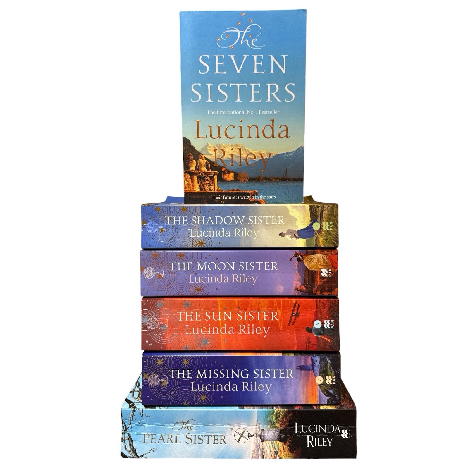 Lucinda Riley Book Set x 6 Seven Sisters Series Historical Romance Paperback Lot