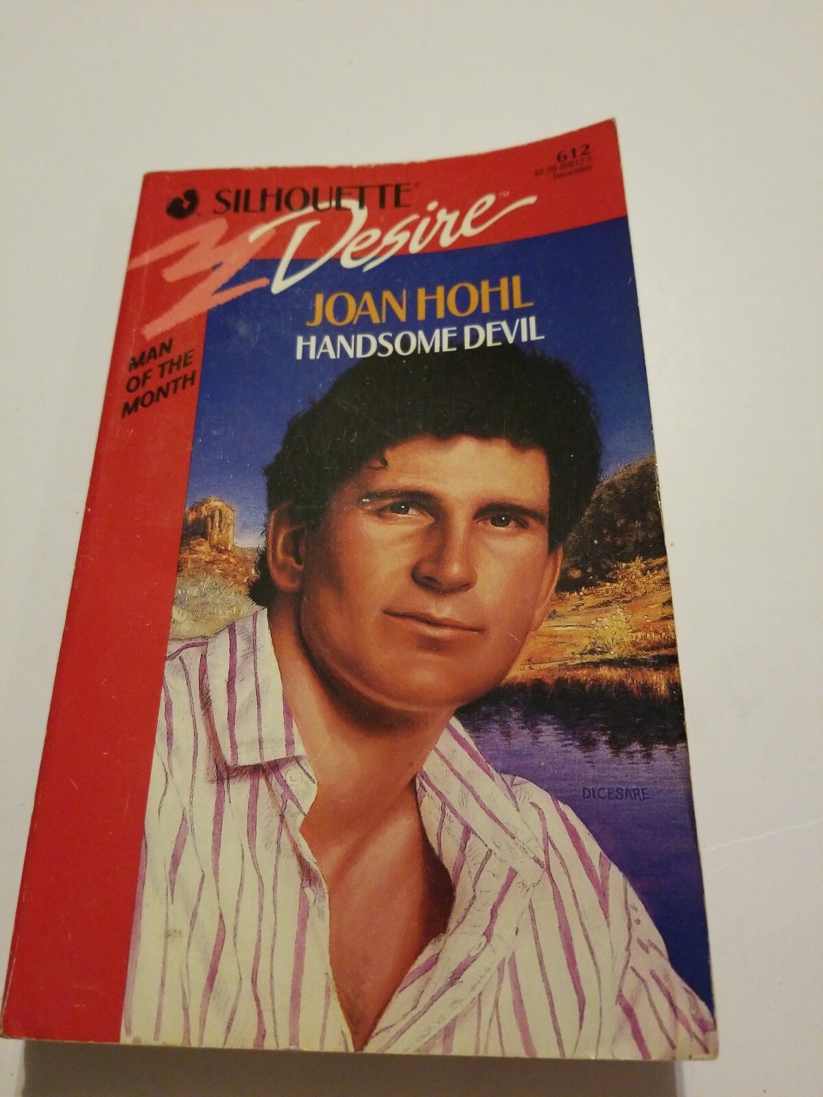 Handsome Devil Joan Hohl Silhouette Desire 1990 Vintage Paperback 612
