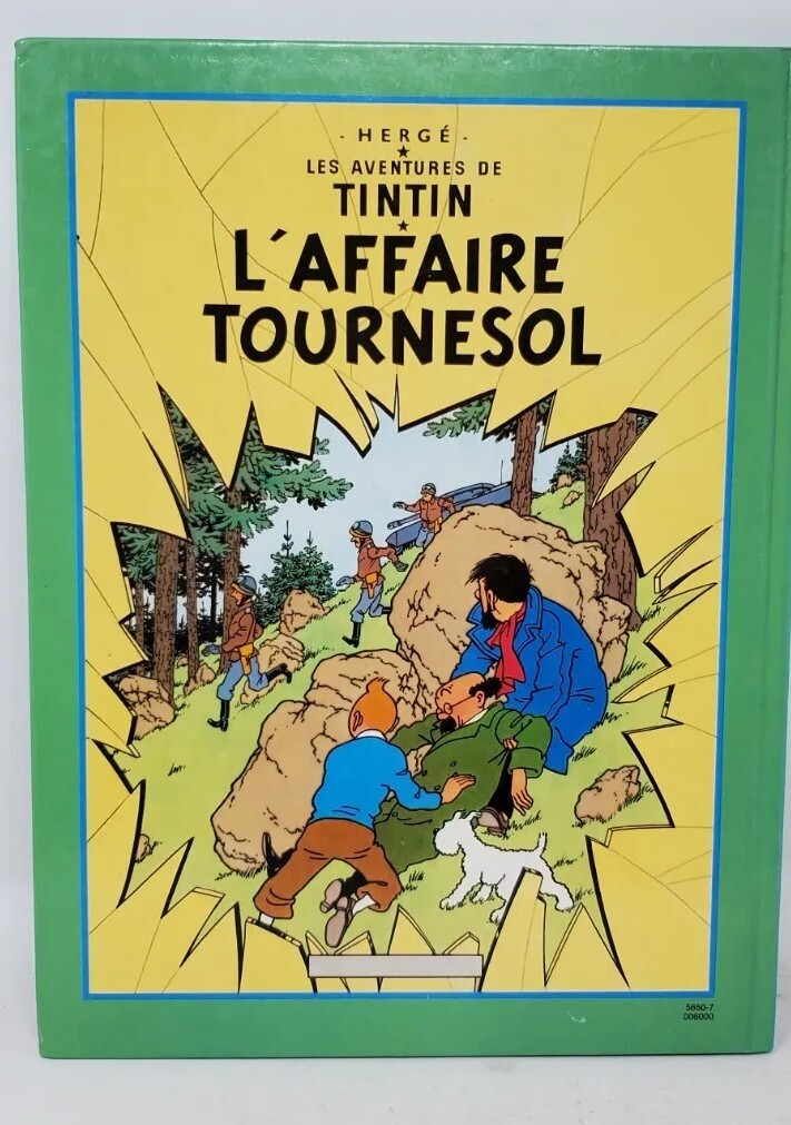 Les Adventures De Tintin Le Sceptre S’Ottokar & L’Affaire Tournesol HC 1975