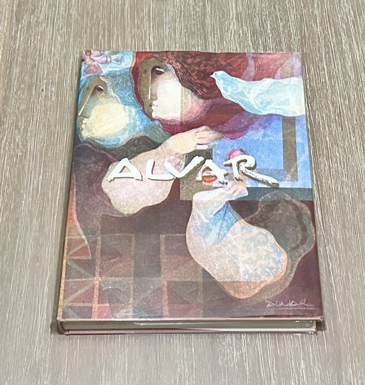Alvar *SIGNED* Monograph with Signed Litho DJ (1993) Miralles & Alzueta HC/DJ