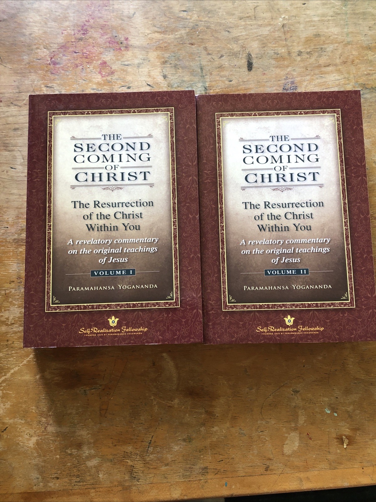 Second Coming of Christ – Paramahansa Yogananda 2008 Softcover 2 Vol Box Set