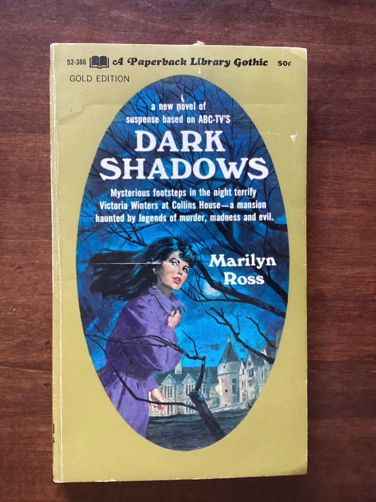 DARK SHADOWS #1 – Marilyn Ross – 3rd PRINTING AUGUST 1968 — GOOD MINUS