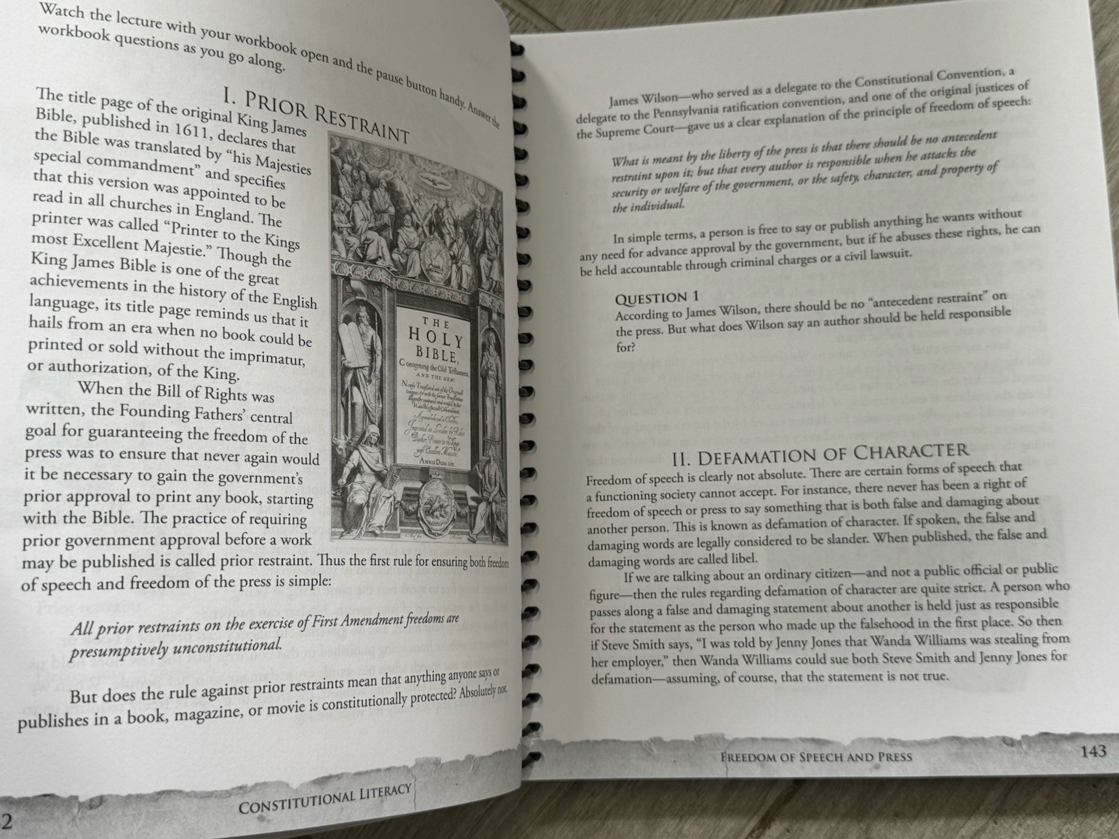 📚 Constitutional Literacy Workbook Apologia Homeshcool