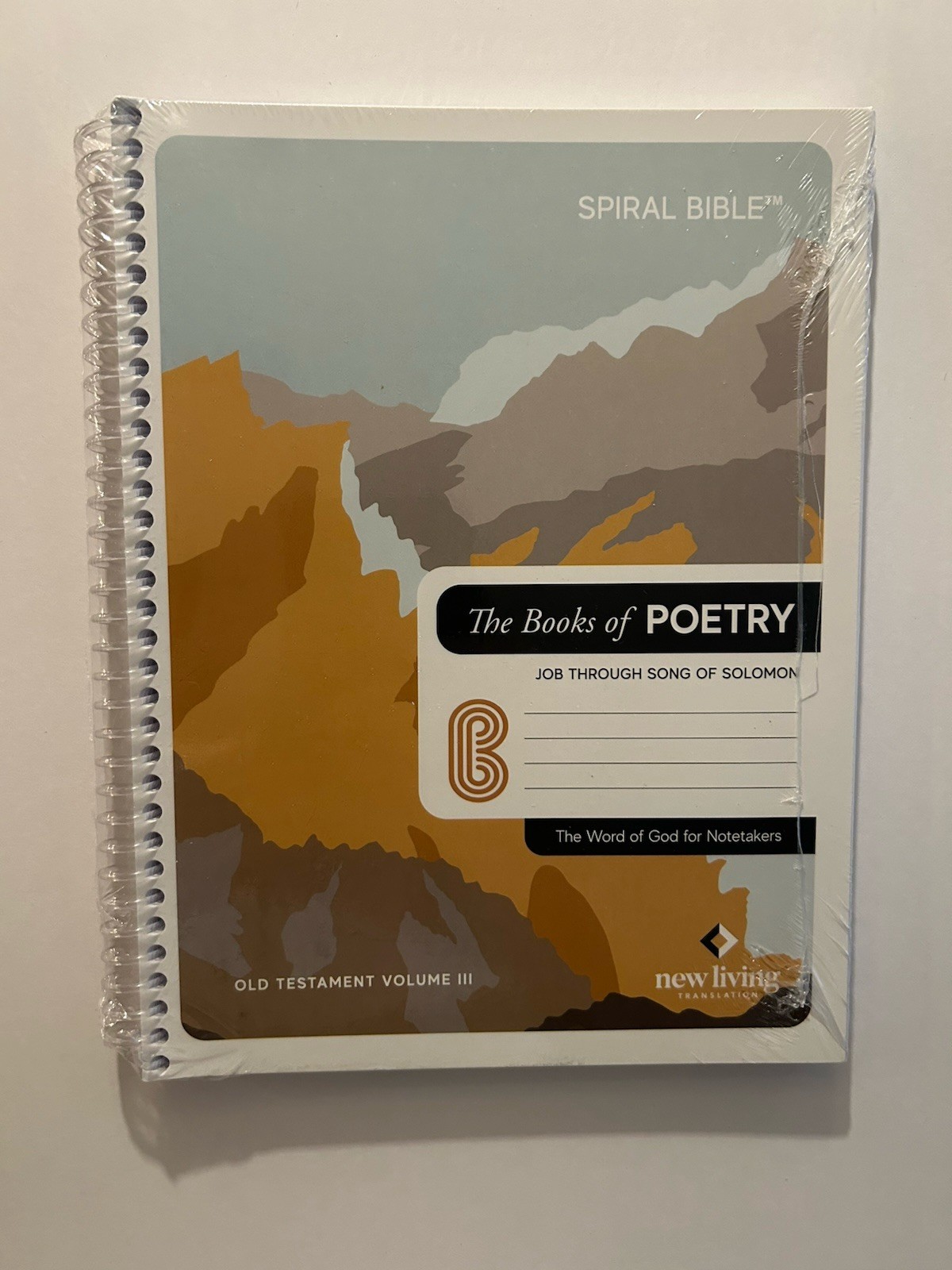 Spiral Bible: The Books of Poetry (Job–Song of Solomon) NLT Old Testament