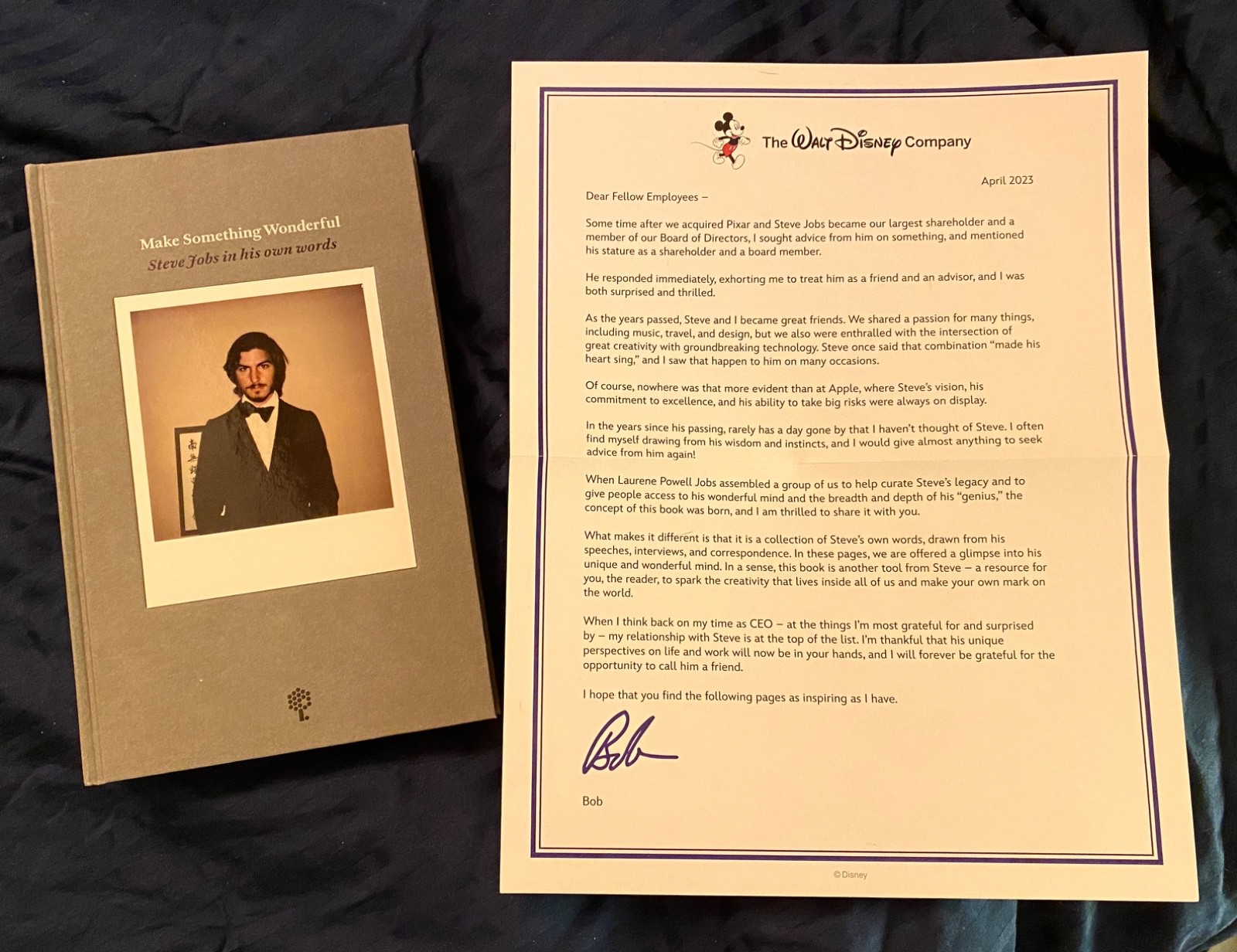 Make Something Wonderful: Limited Apple Book-NEW+LETTER-Steve Jobs Archive!