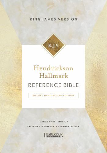 Hendrickson Hallmark Reference Bible: Deluxe Handbound Edition (Genuine Leather,