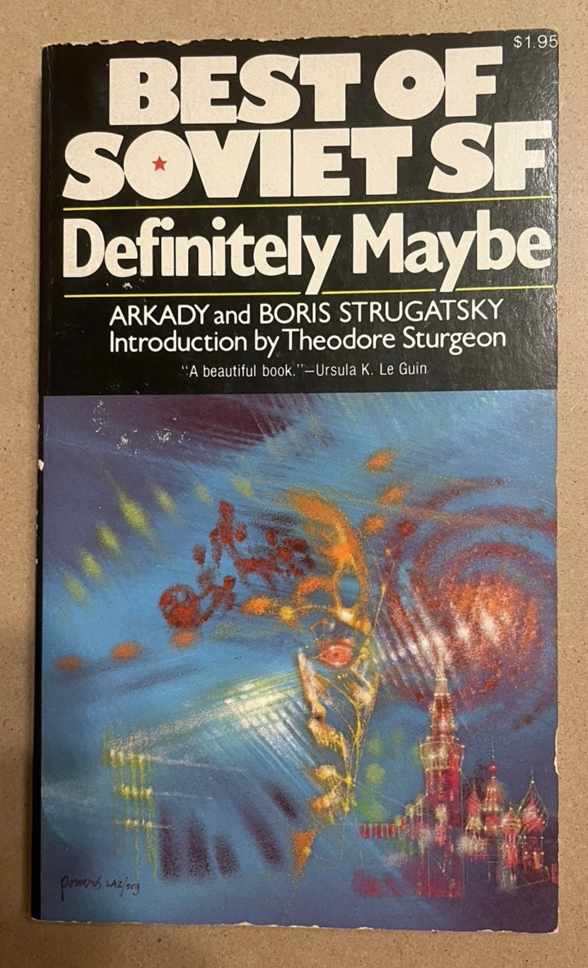 1978 Best of Soviet SF Definitely Maybe Arkady & Boris Strugatsky Collier Books