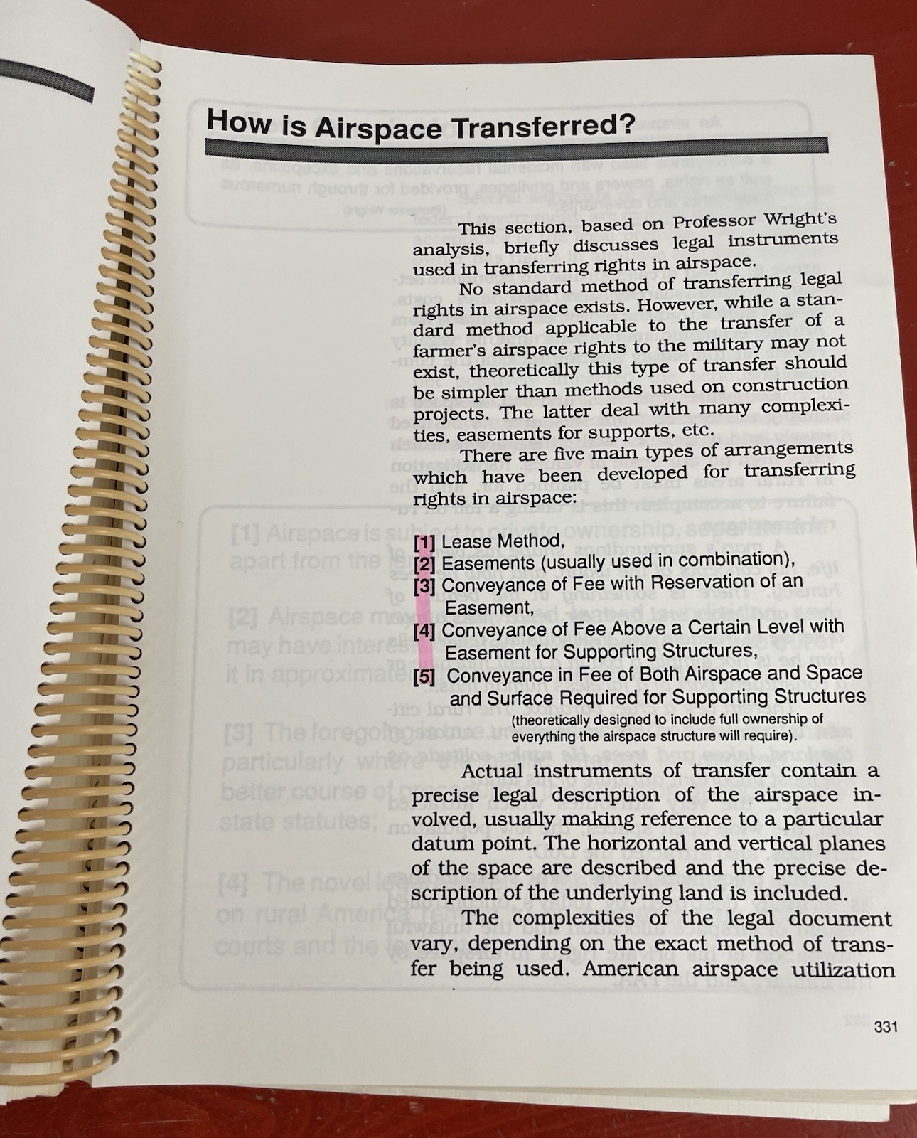 Airspace Blues by Richard Bargen, MD, Spiral PB 1989 SCARCE ~ Misuse of Airspace