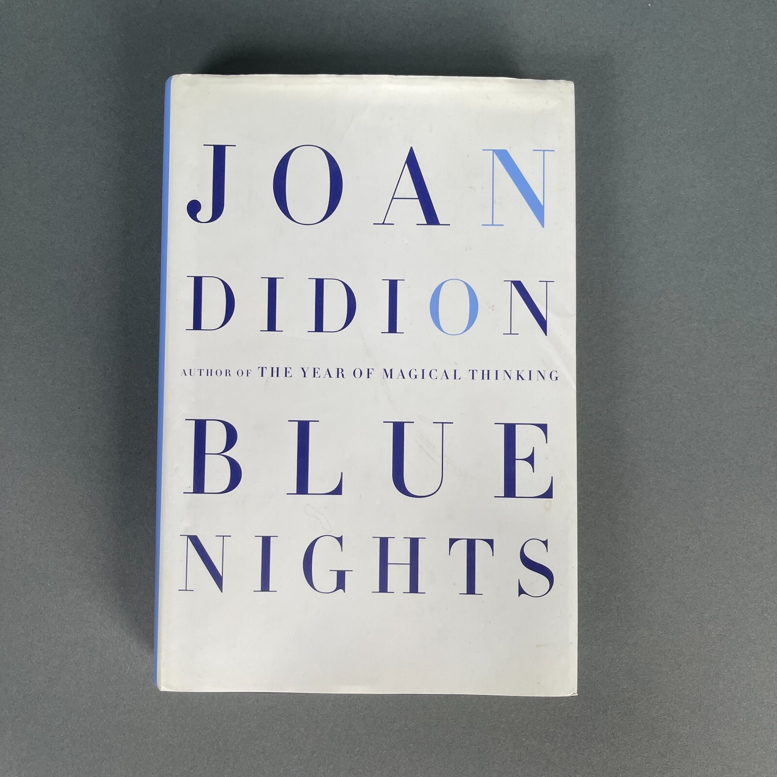 Vintage 2011 Blue Nights by Joan Didion Borzoi Hardcover 1st Edition Dust Jacket