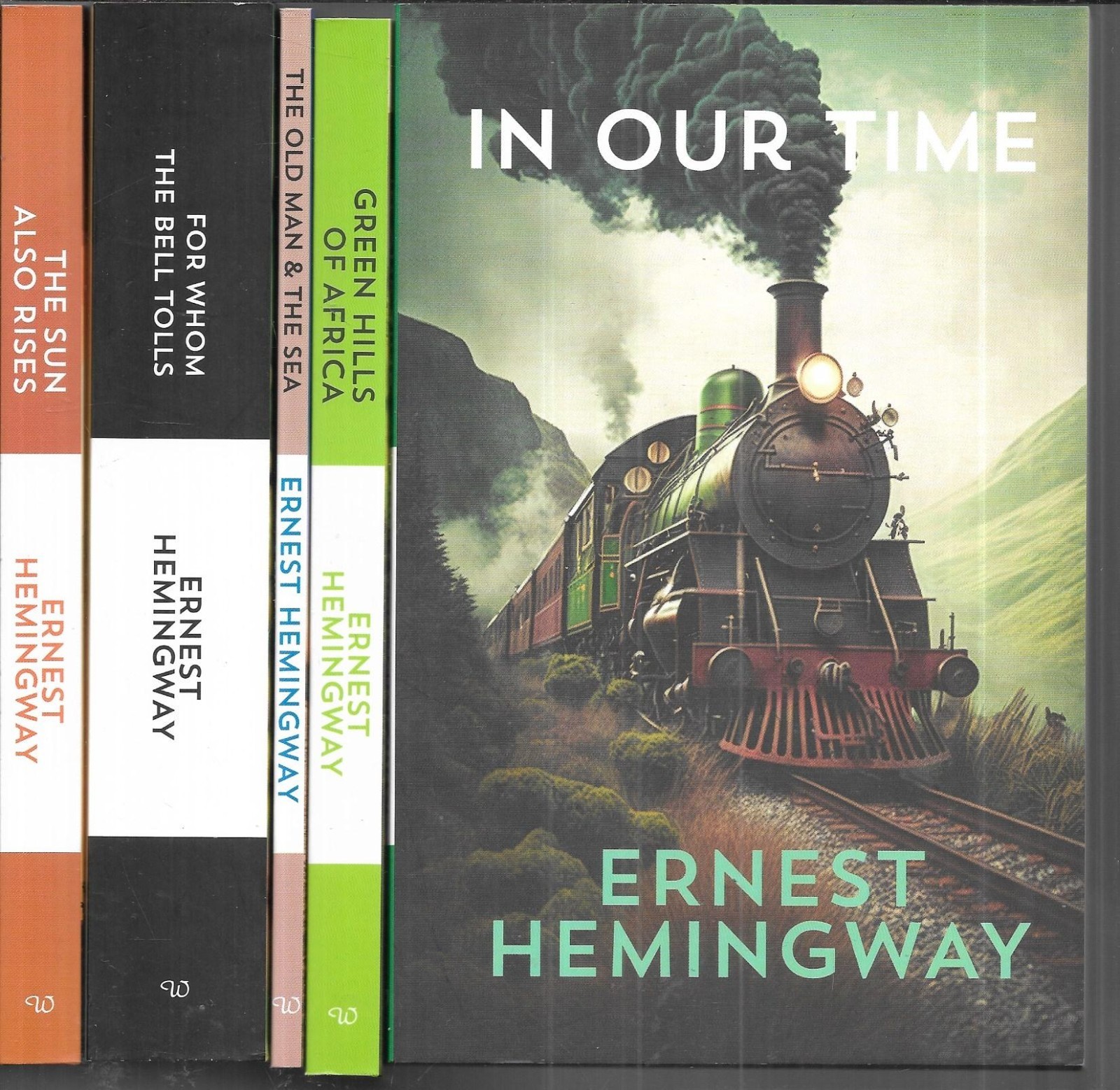 Lot of 5 Ernest Hemingway Wilco 2023 Paperback Reprints – LIKE NEW