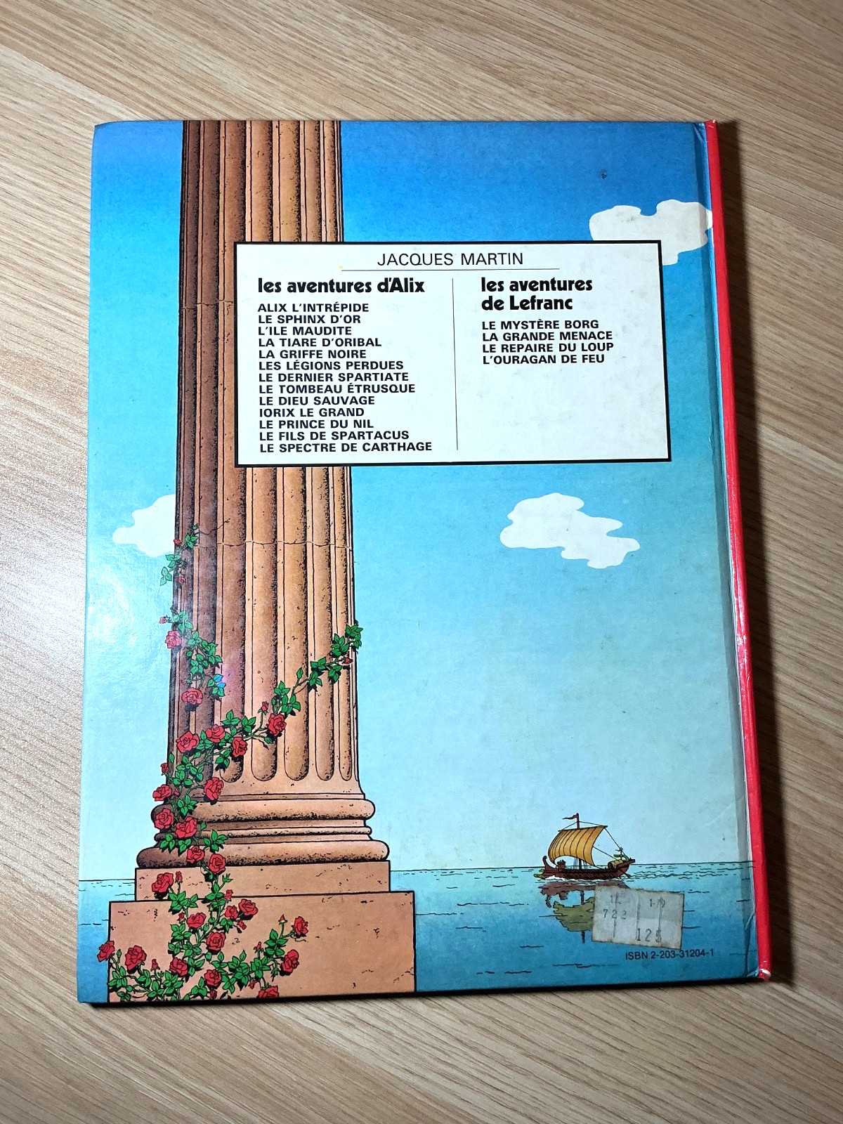 Les Aventures d’Alix bande dessinée 5-Volume Lot French Hardcover Graphic Novels
