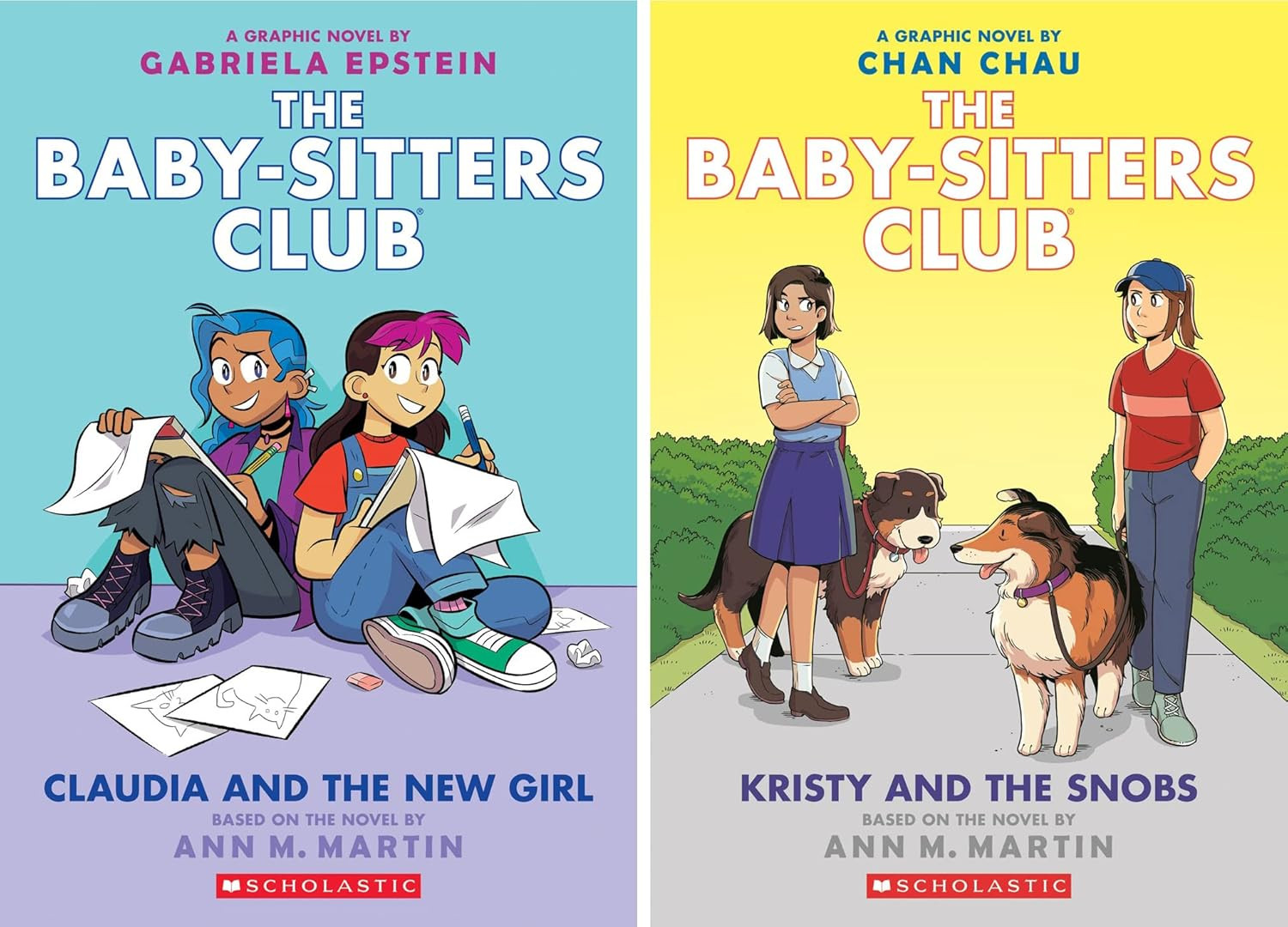 Baby-Sitters Club Graphic Novels (Books 1-19) Series Set (Graphix)