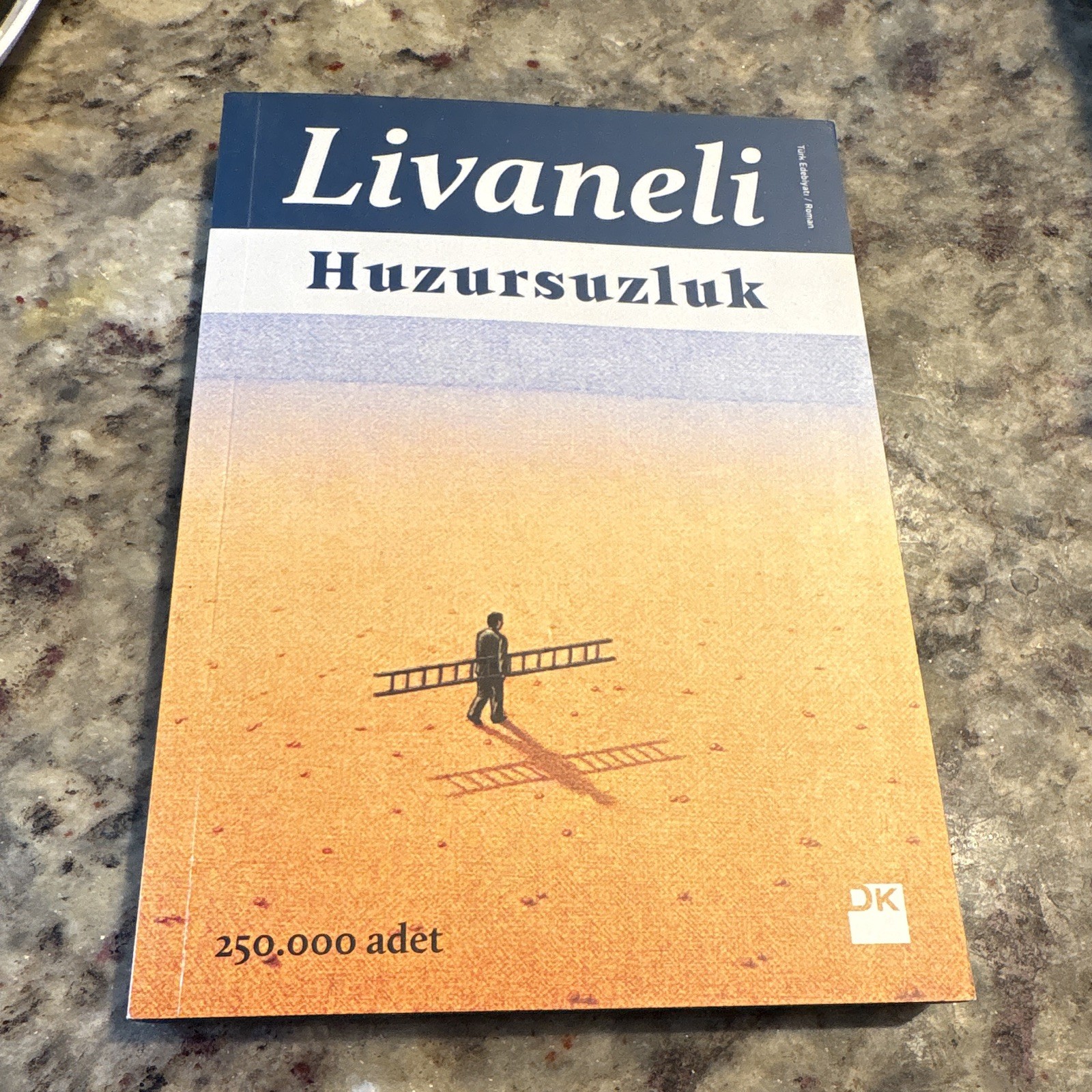Livaneli Huzursuzluk Paperback Turkish Novel 2017 Doğan Kitap Middle East