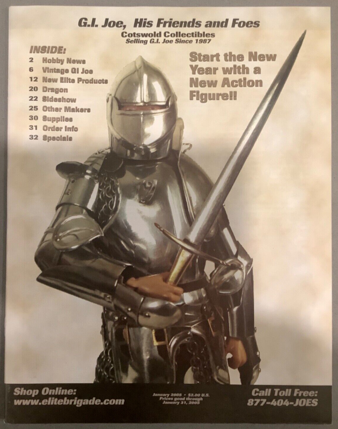 G.I. Joe His Friends and Foes Cotswold Collectibles Catalog