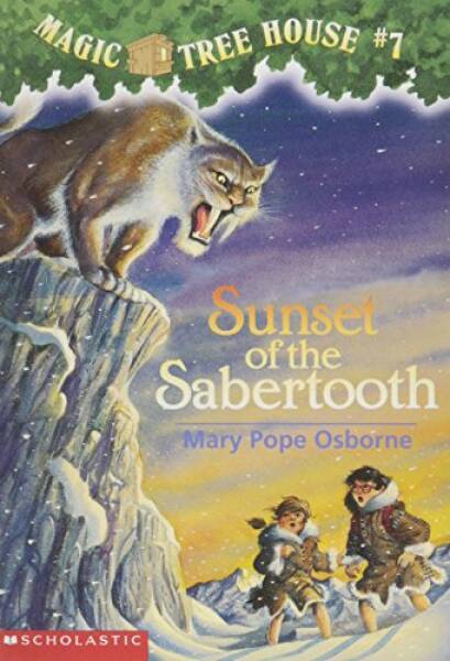 Sunset of the Sabertooth – Paperback By Mary Pope Osborne – ACCEPTABLE