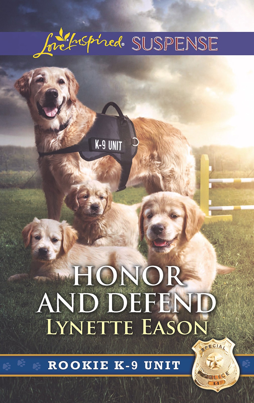 Honor and Defend (Rookie K-9 Unit, 4) – mass market paperback Eason, Lynette