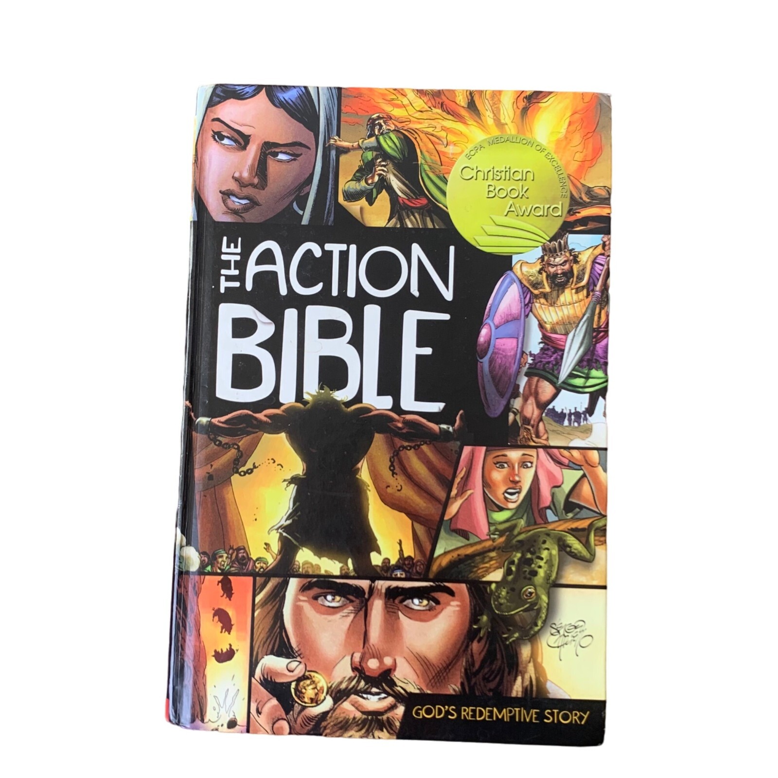 The Action Bible: Gods Redemptive Story Illustrated By Sergio Cariello