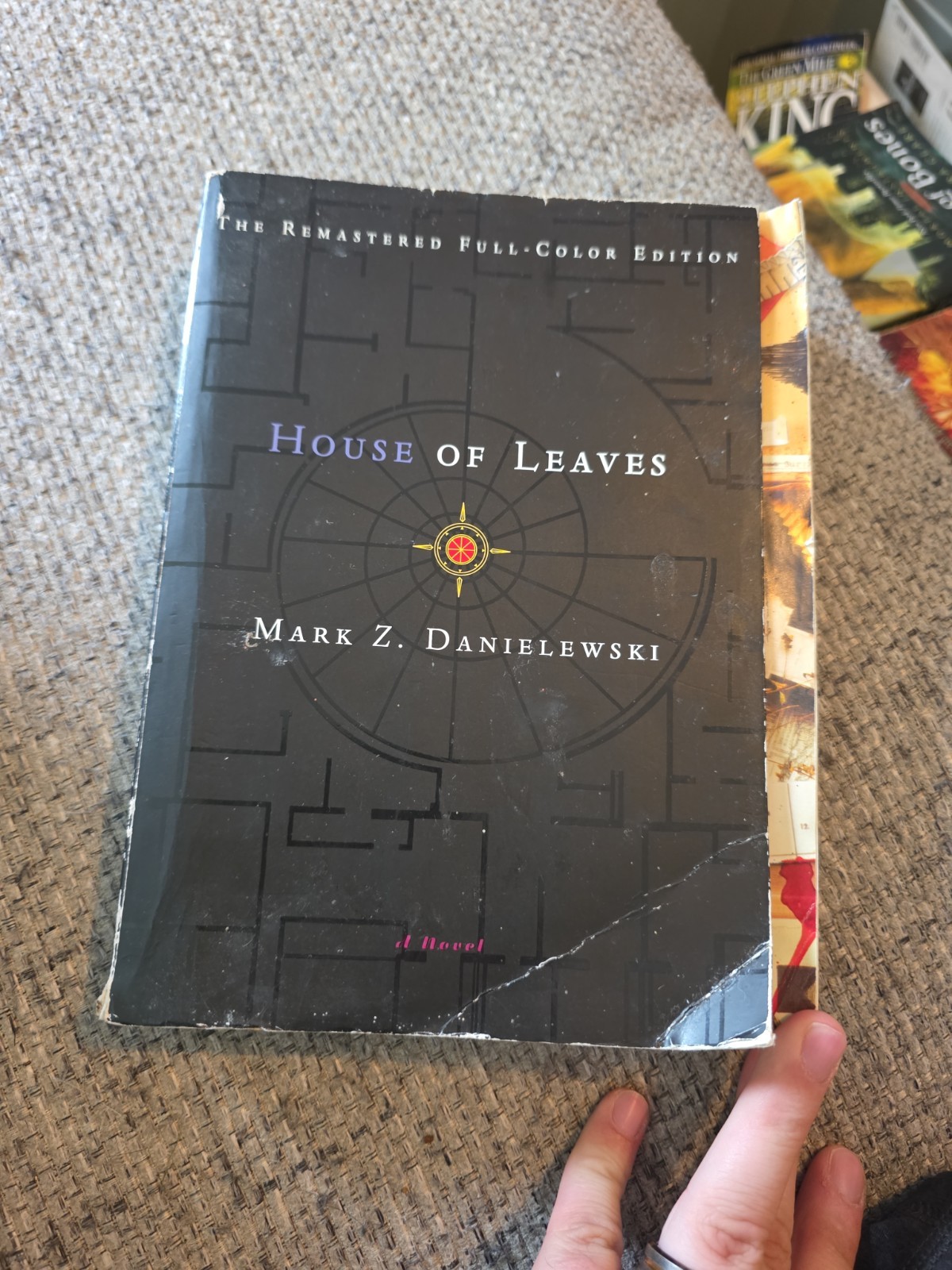 House Of Leaves by Mark Z. Danielewski Remastered Full Color Edition Paperback