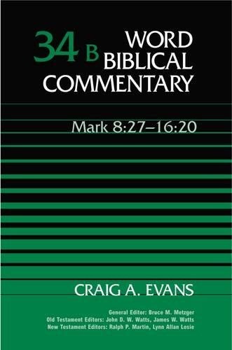 MARK VOL 34B HB (New Testament) by EVANS CRAIG Hardback Book The Fast Free