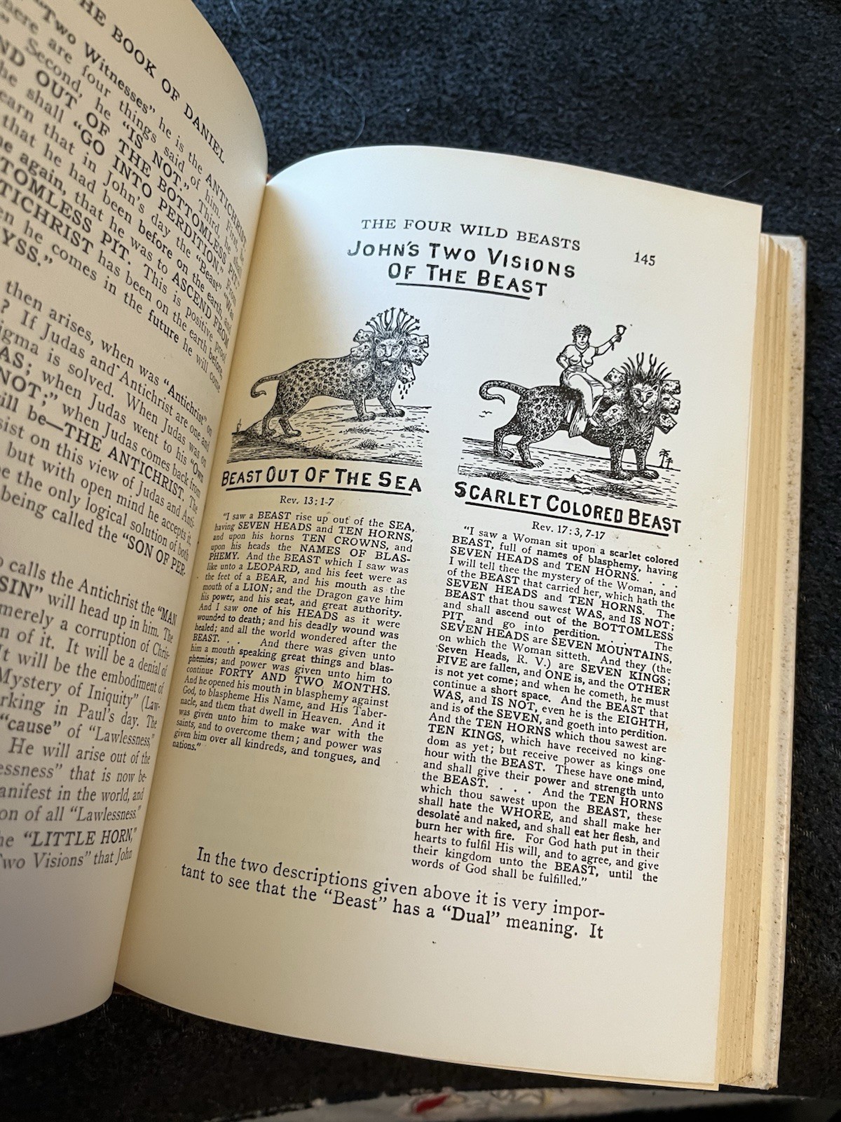 The Book of Daniel by Rev. Clarence Larkin 1929 – Illustrated Hardback with Dj