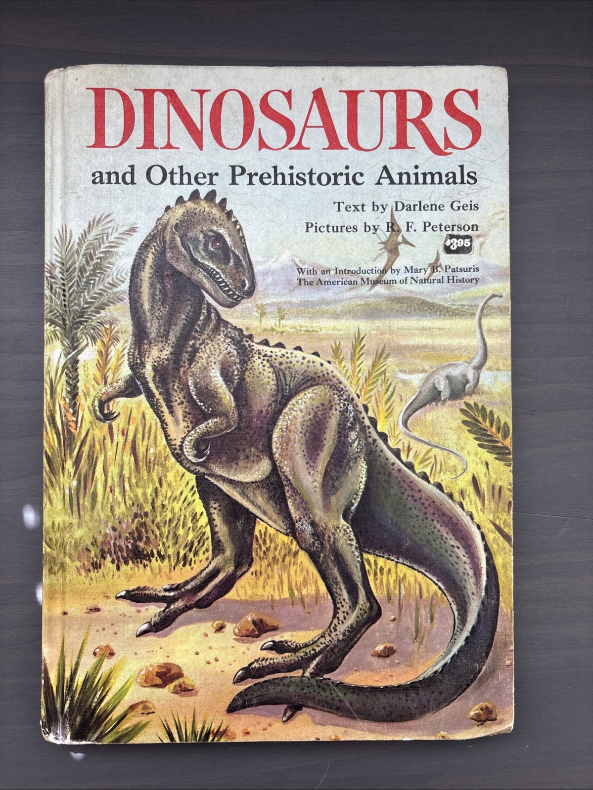 1976 Dinosaurs and Other Prehistoric Animals by Darlene Geis Grosset & Dunlap HC