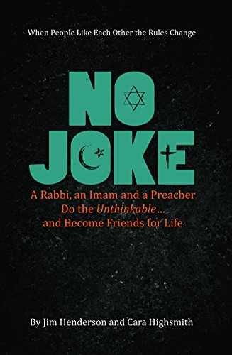 No Joke: A Rabbi, an Imam, and a – Paperback, by Jim Henderson; Cara – Very Good