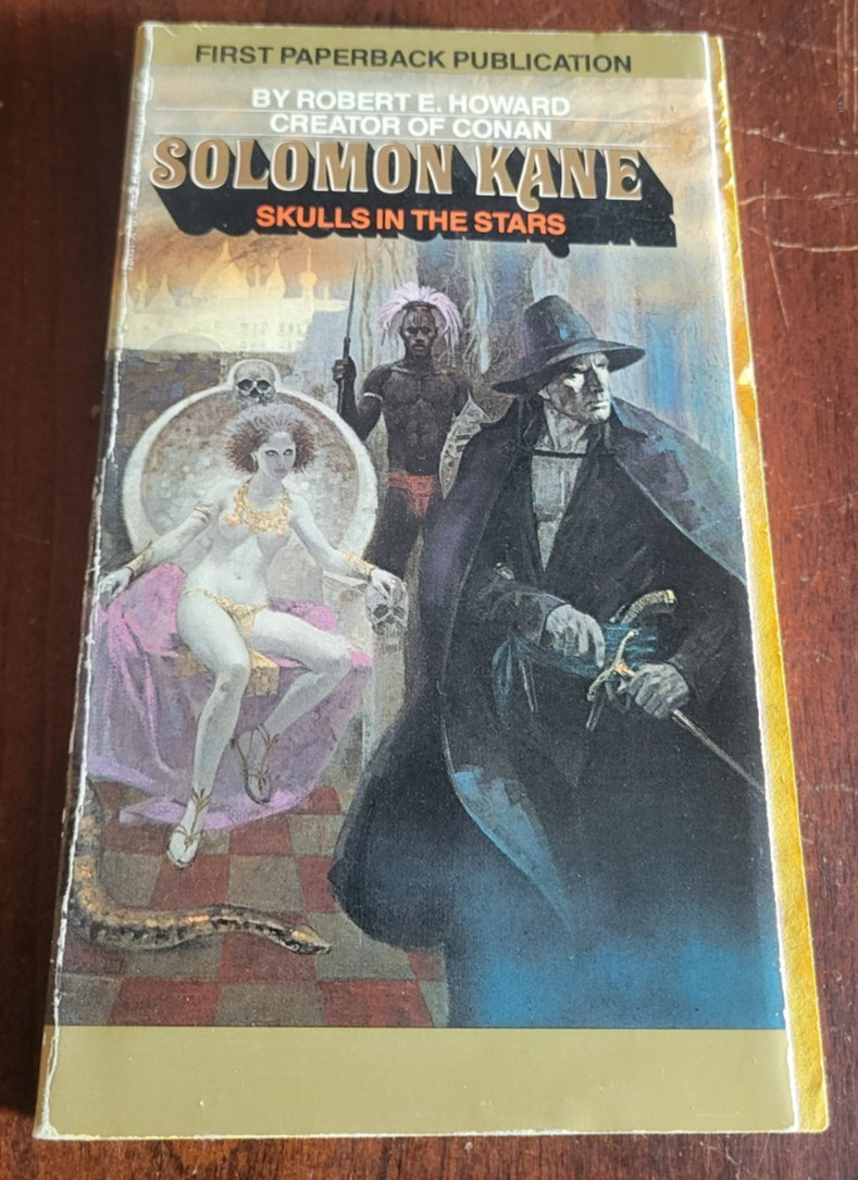 Solomon Kane: Skulls in the Stars – Robert E. Howard – 1978 Bantam PB Fantasy