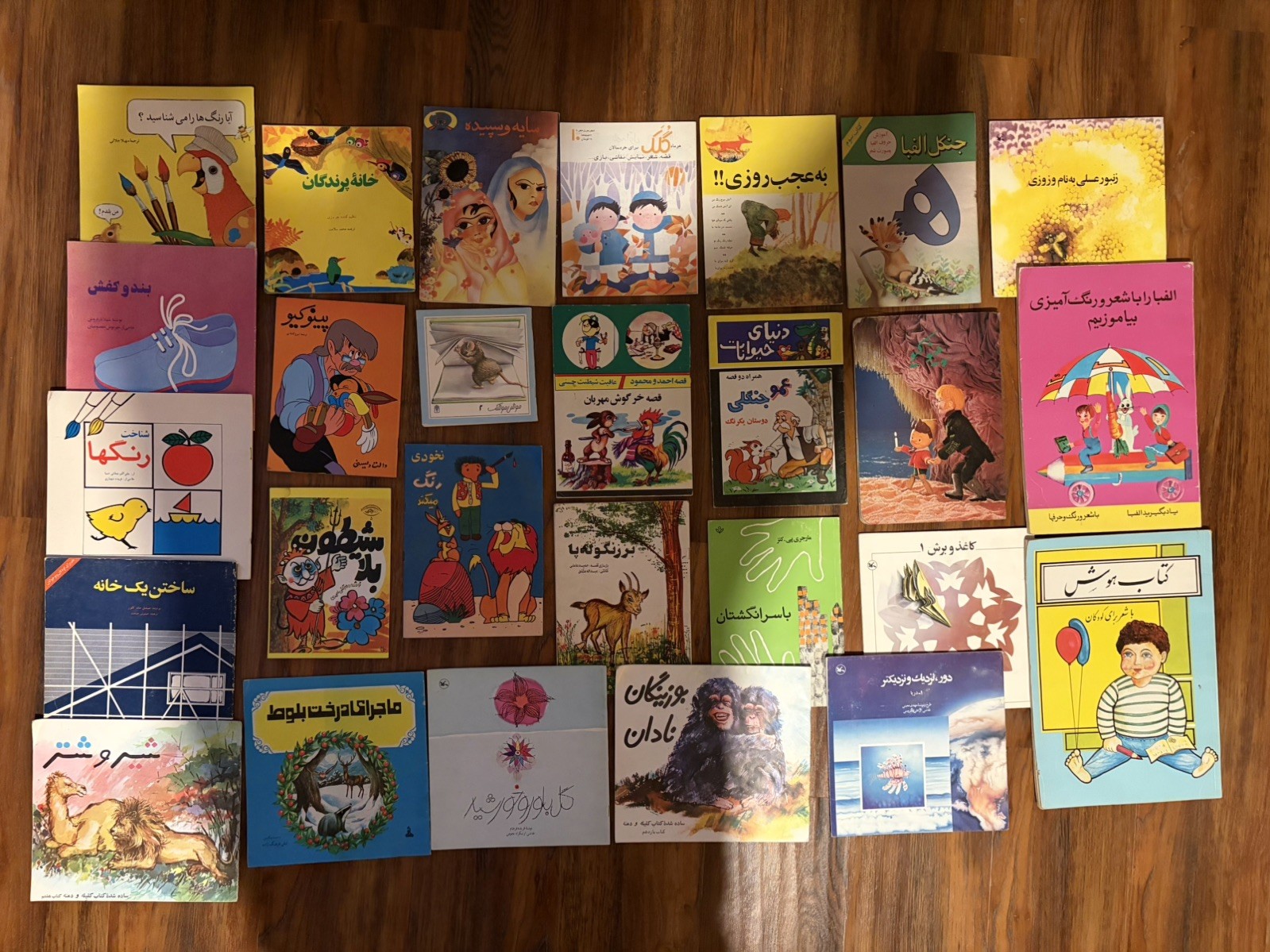 Lot of 25+ Vintage Persian Farsi Children’s Books Educational Disney Iran