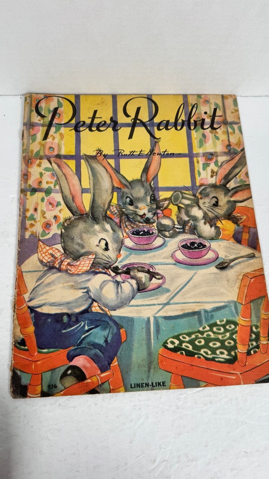 Vintage Children’s Story Book Lot 1938-40 Whitman Merrill Peter Rabbit Pigs