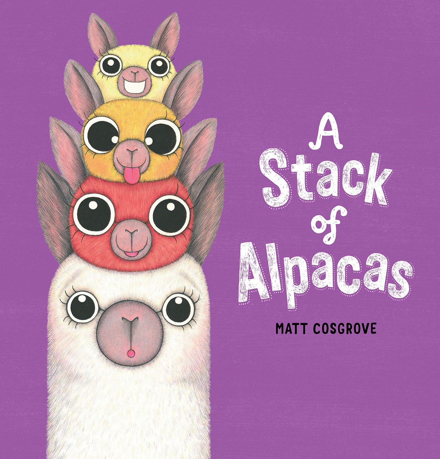 A Stack of Alpacas (Macca the Alpaca) – hardcover Cosgrove, Matt