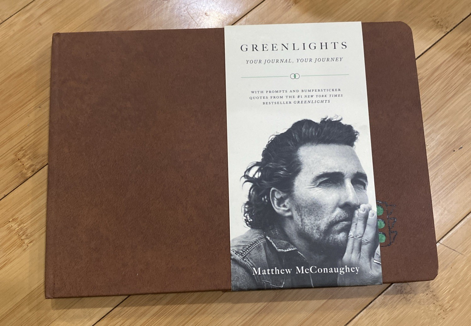 Greenlights: Your Journal, Your Journey, McConaughey, Matthew, New Book