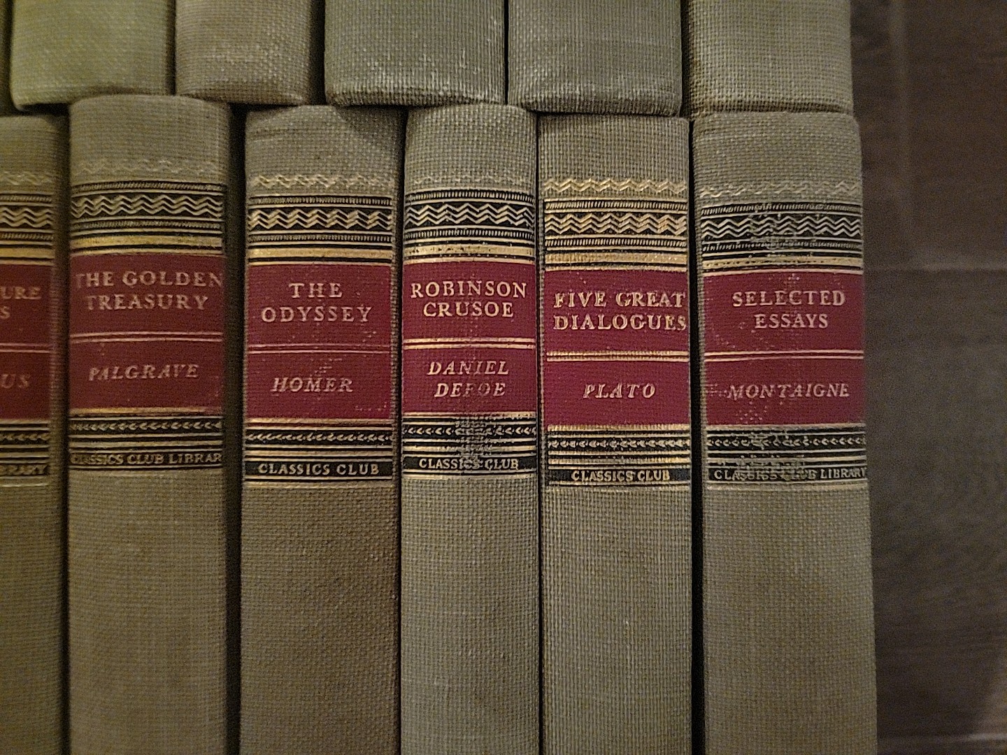 Classics Club 22-Volume Hardcover Set – Walter J. Black – Decorative Library
