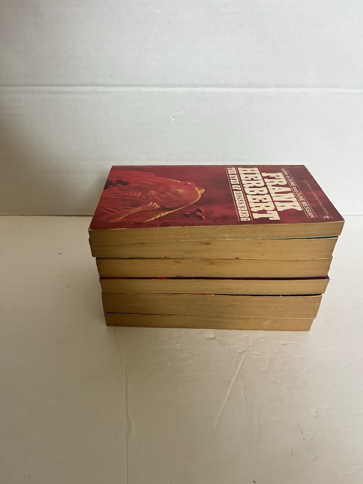 Frank Herbert Vintage Science Fiction Paperback Lot Dune Messiah Godmakers