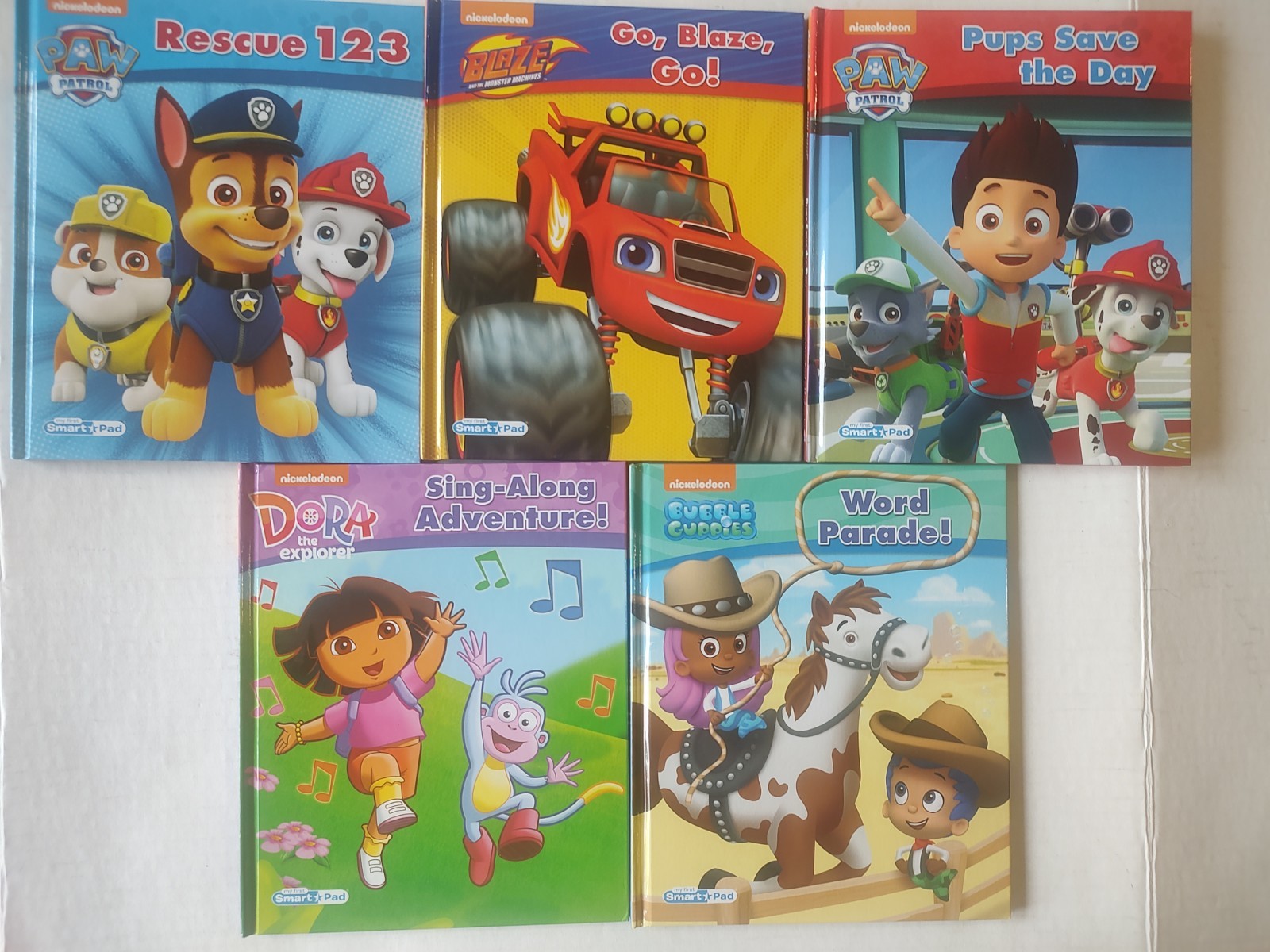 Lot of 5 Nickelodeon Kids Books