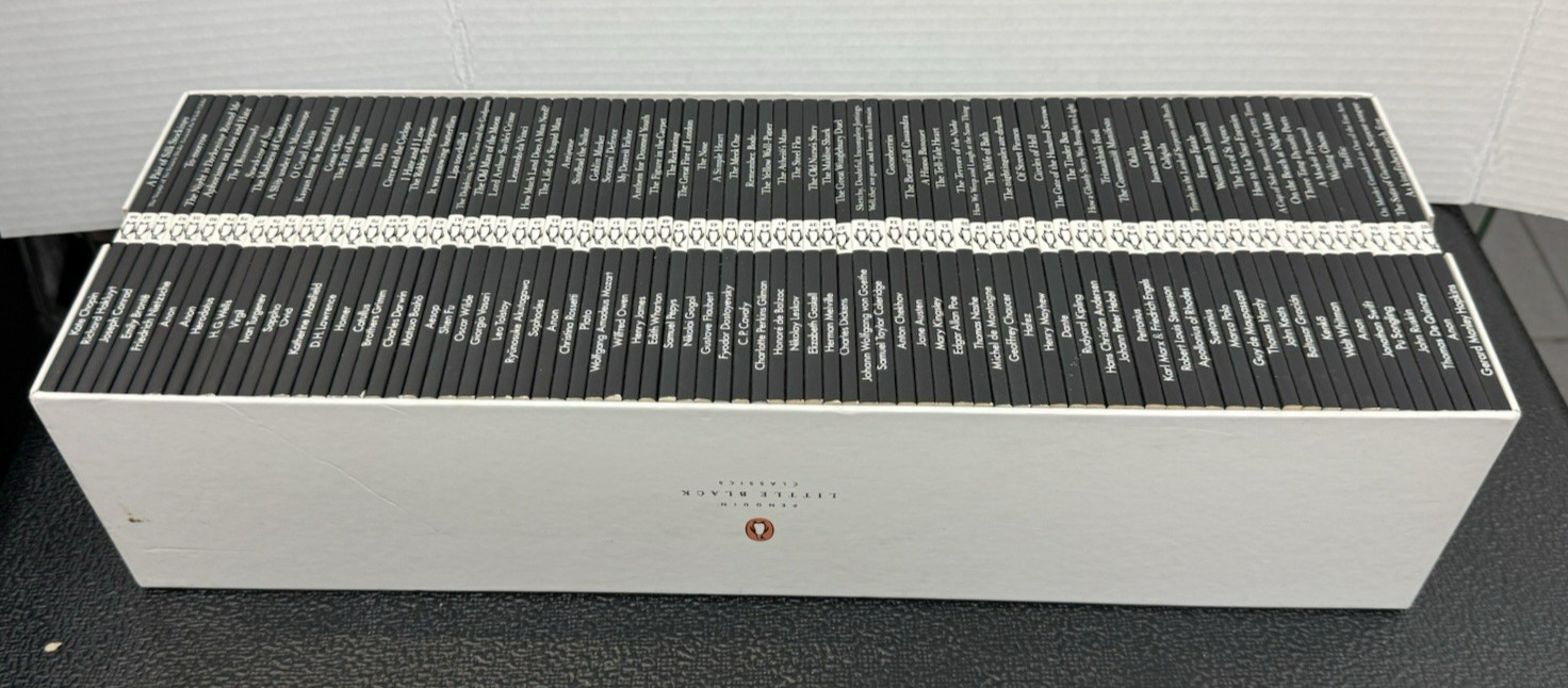 Penguin Classics 80 Book Mini Library Collection Complete Box Set