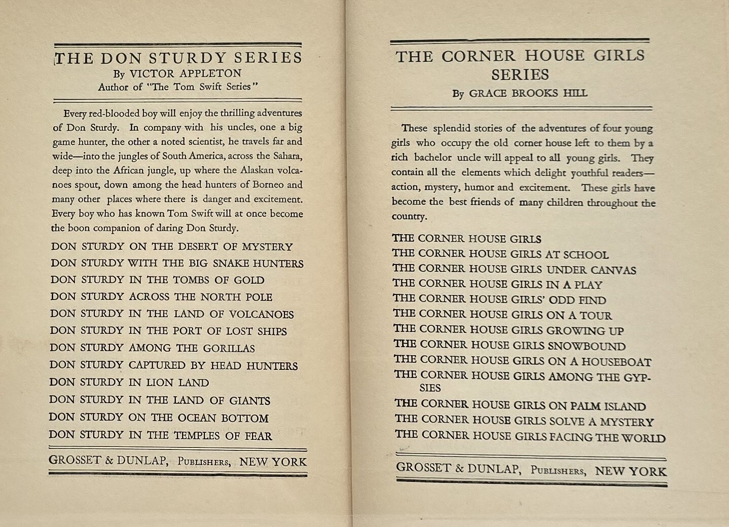 Nancy Drew The HIDDEN STAIRCASE Carolyn Keene 1930 w/ 14 pages of Ads