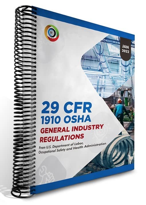 OSHA 1910 General Industry January 2022 Book, OSHA