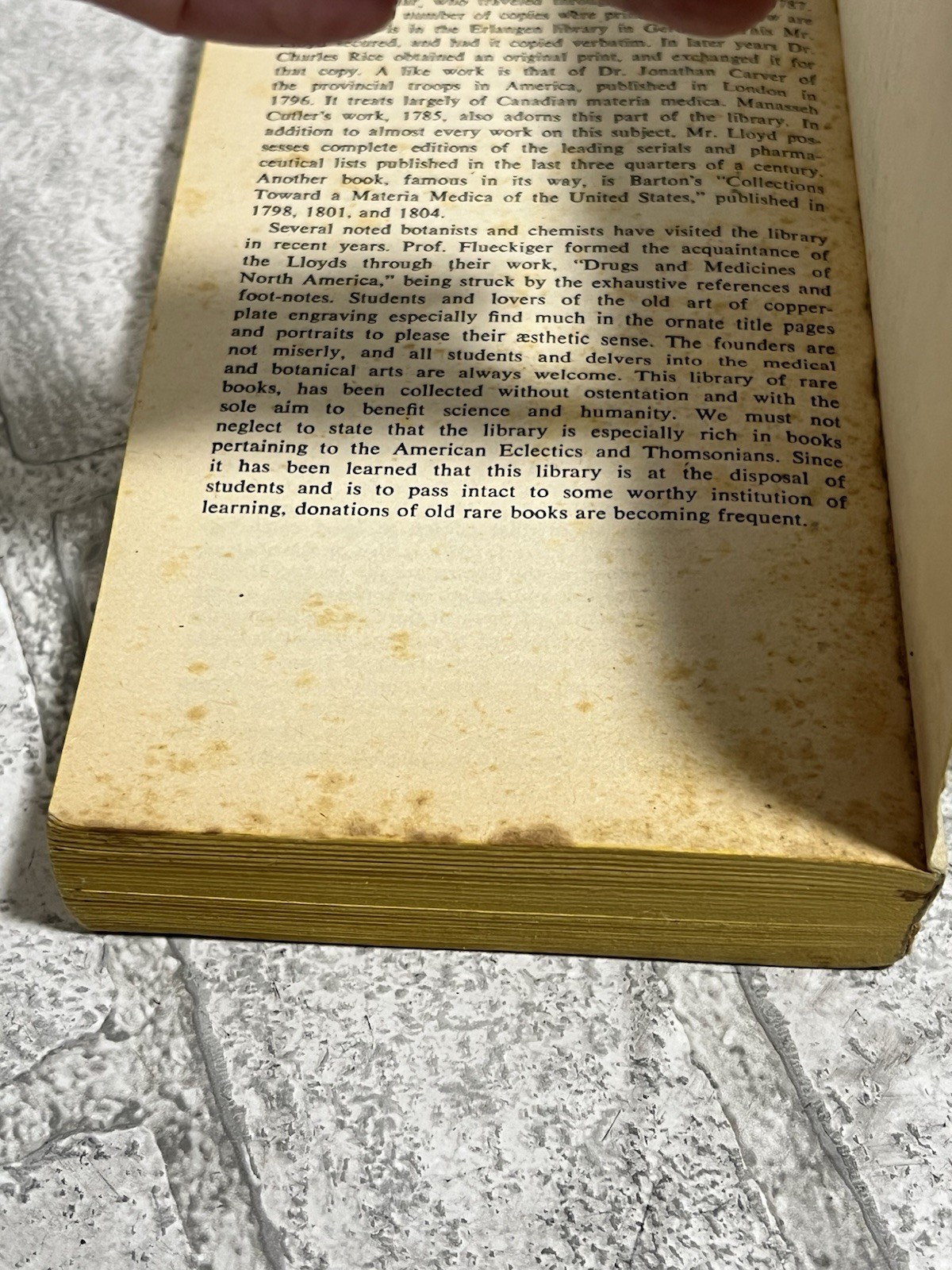 John U. Lloyd: Etidorpha, or The End of Earth Pbk 1976- RARE