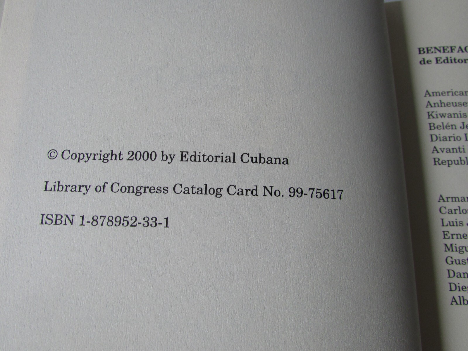 Editorial Cubana – Discursos Y Escritos & Episodios De La Revolucion Cubana HC