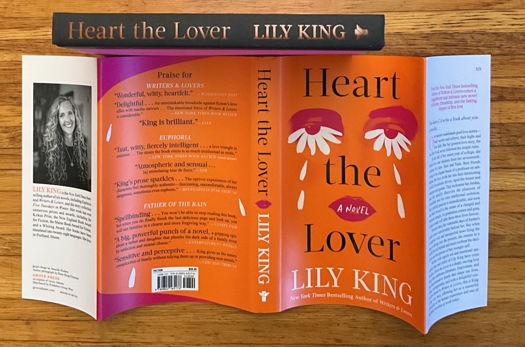 Lily King- Heart the Lover -HAND SIGNED & DATED 1st/2nd 2025 HC/DJ Unread