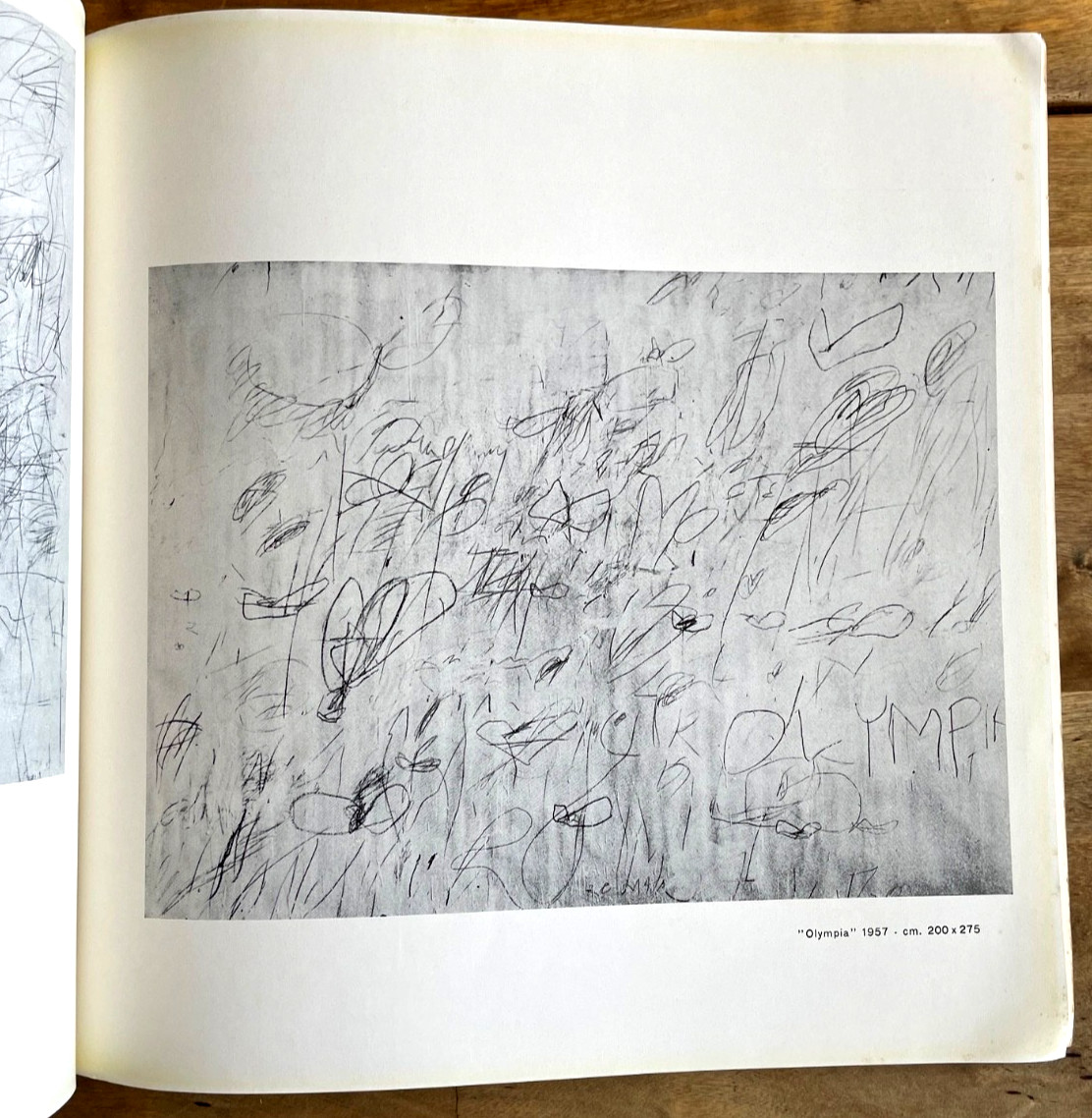 Cy Twombly e Una Parafrasi, by Emilio Villa, 446 of 500 copies. 24 pages plates