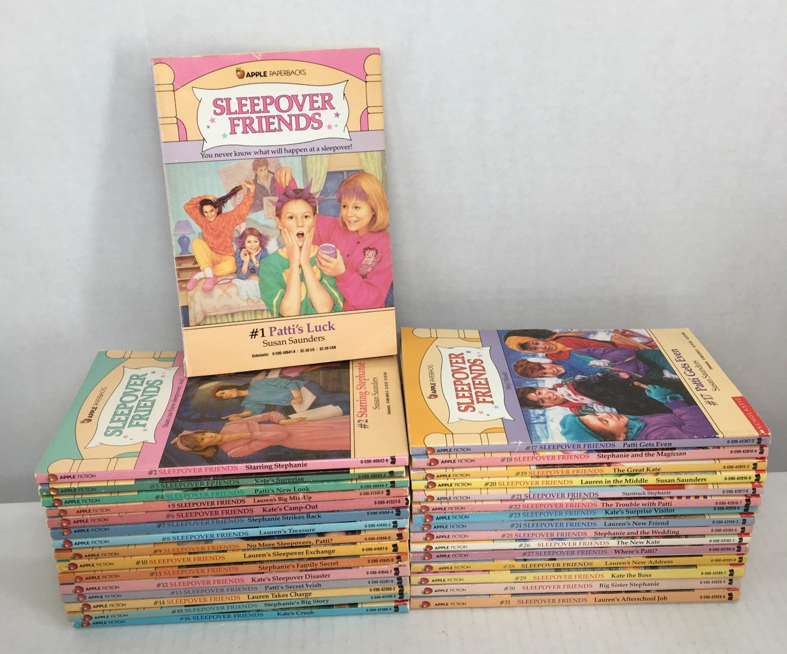 Complete 1 – 31 Books, Sleepover Friends Book Set Series Lot Susan Saunders